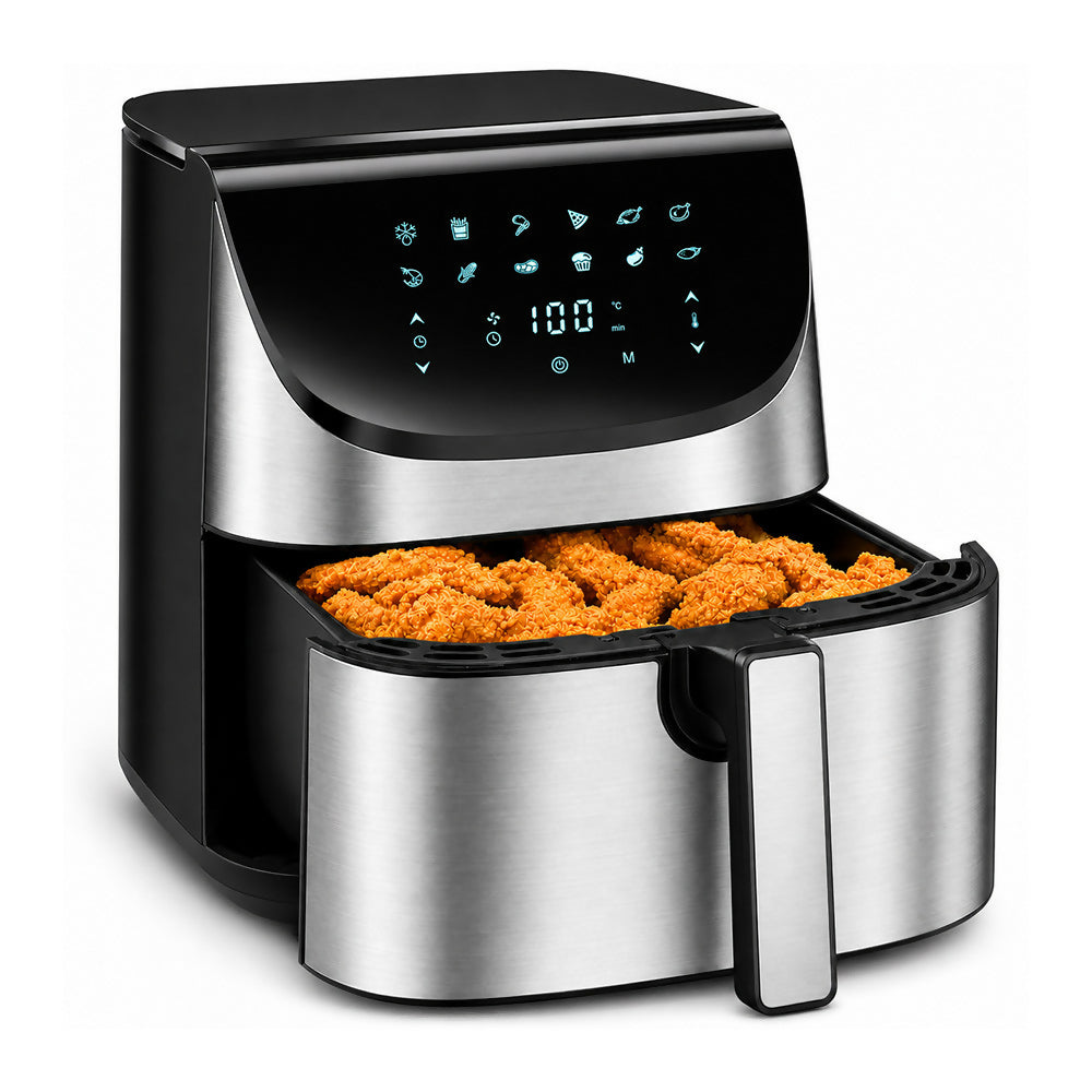 Oryzom AirCrisp Pro – 360° Heißluft-Technologie mit 1700 W für schnelle und gesunde Mahlzeiten